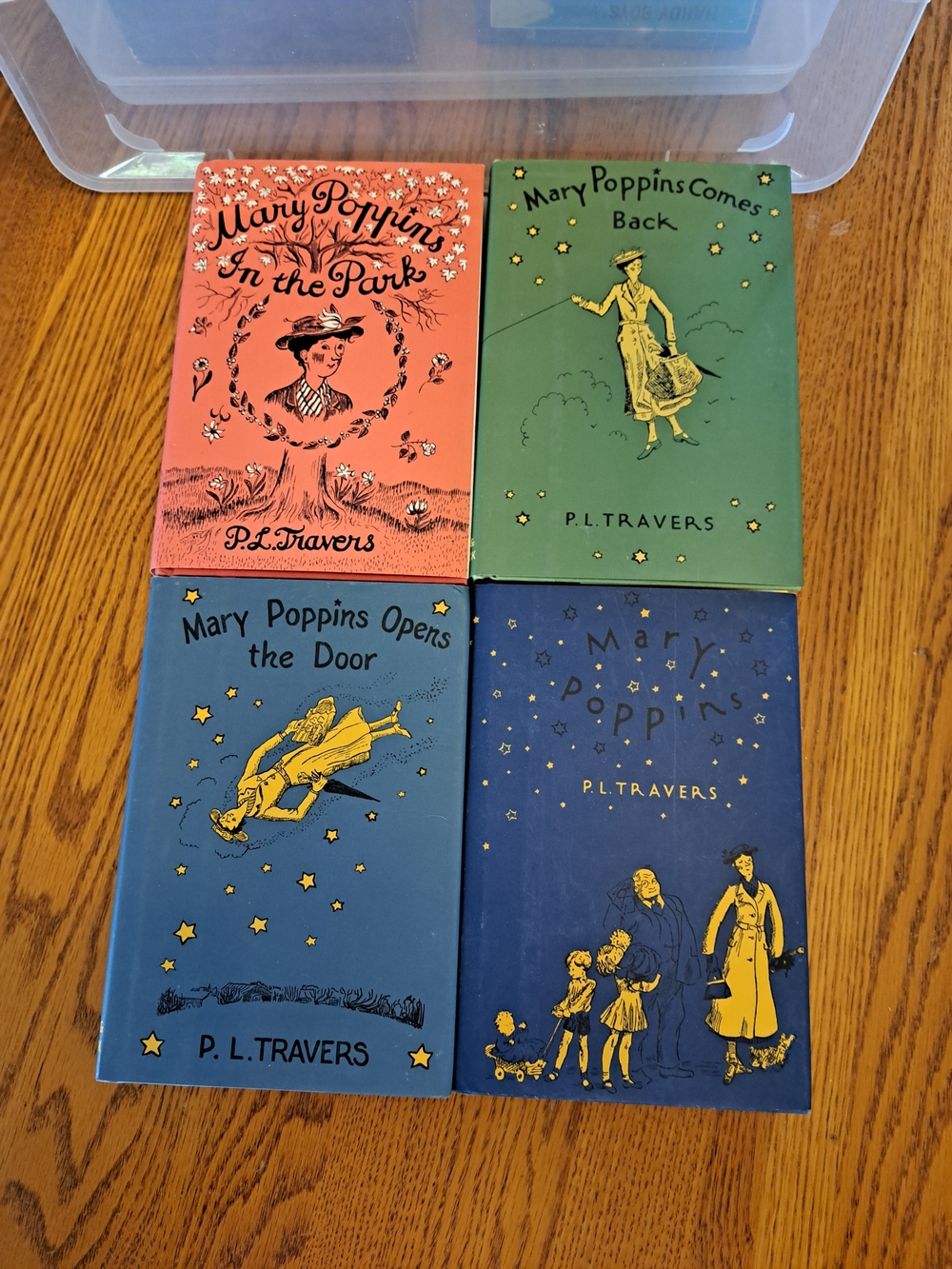 Mary Poppins Classic Book Set - Blue, Green, Pink